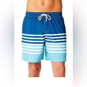Chaps Men's Swim Trunks with UPF50+